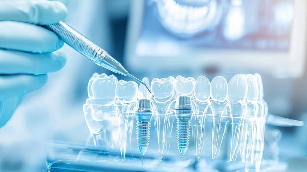 インプラント治療の様子